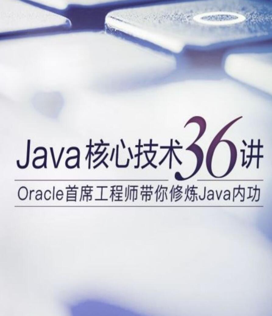  Java核心技术36讲 中文PDF完整版