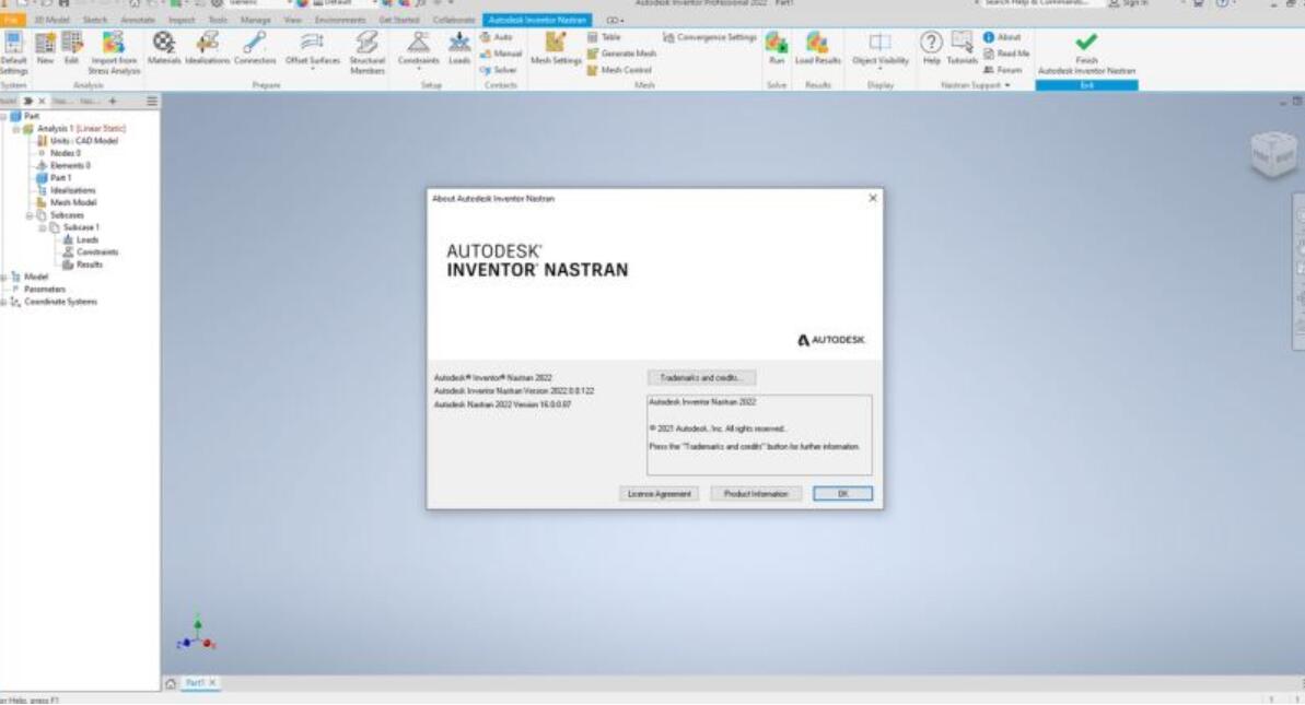 Autodesk Inventor Nastran 2023.3 x64 中文激活版(附激活教程)