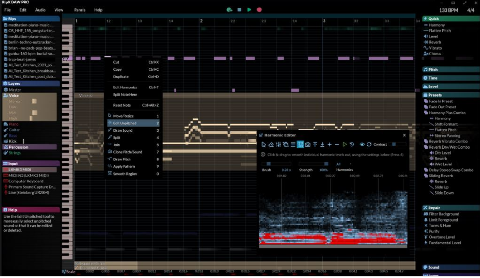 全新人工智能音乐制作软件 Hit'n'Mix RipX DAW PRO v7.0.0 专业永久免费版(附教程)