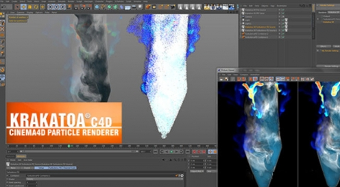 Thinkbox Krakatoa Cinema 4D(C4D粒子渲染器插件) v2.10.5 R23/R24/R25 特别版