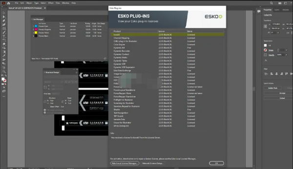 Esko DeskPack 22.03.26 for Adobe Illustrator 2022 特别版 附激活教程