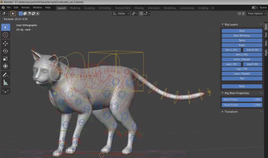 Uefy 2.5 Script Pro For Blender 虚幻引擎Blender模型绑定导入UE4插件 特别版