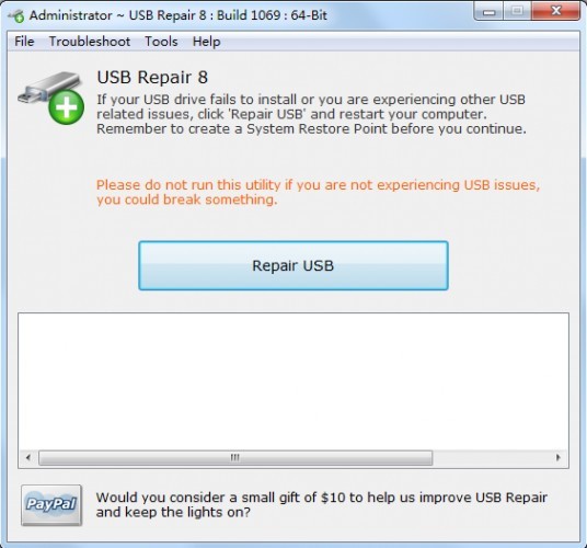 USB修复软件USB Repair v8.1.3.1285 中文绿色特别版