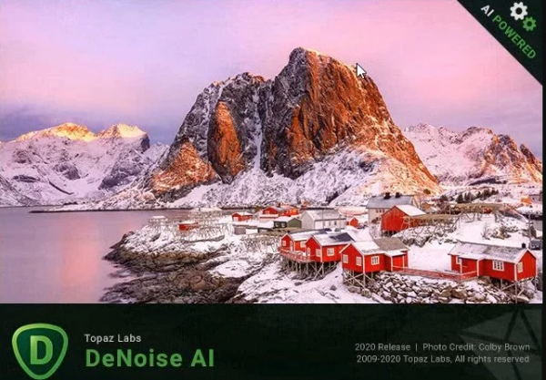 人工智能降噪神器 Topaz DeNoise AI v3.3.4 绿色便携版