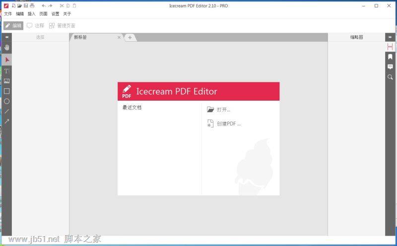 Icecream PDF Editor PRO(PDF编辑器) v2.62 中文绿色便携版