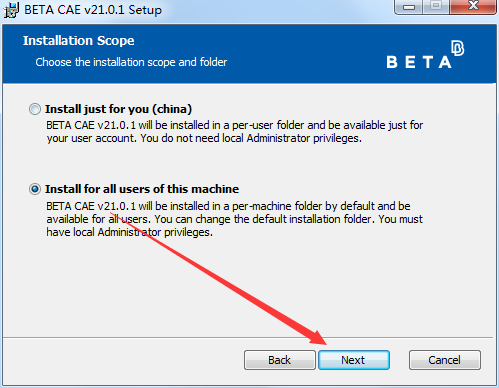 BETA CAE Systems 21安装教程