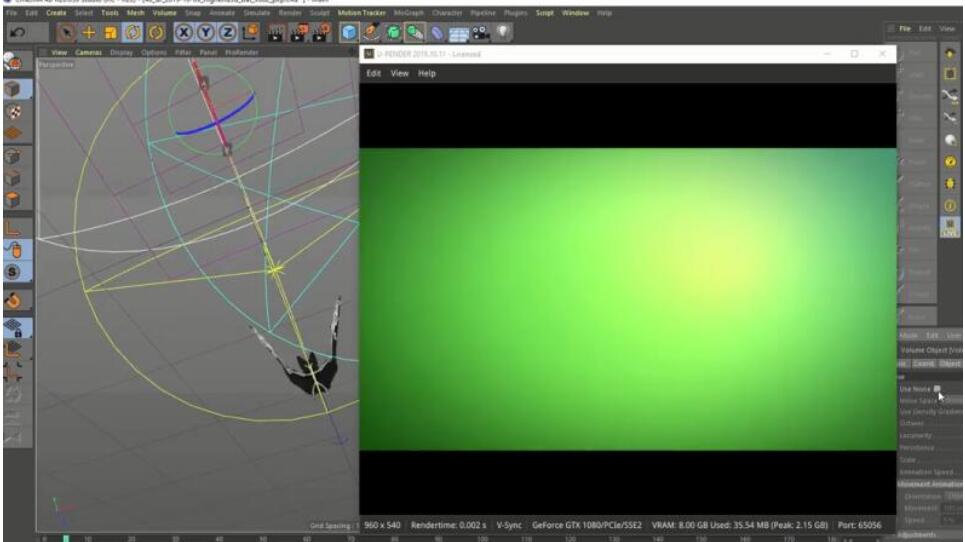 C4D实时渲染器 U-Render 2022.8 For Cinema 4D R20-R26 安装特别版