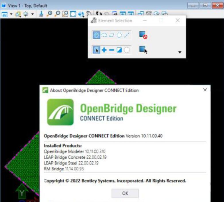 Bentley OpenBridge Designer CONNECT Edition 2022 R1 V10.11 64位特别版(附补丁)