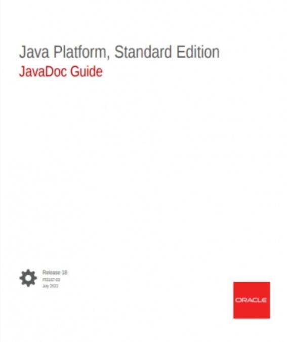 Java jdk18官方文档大全 离线PDF完整版