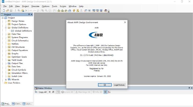 NI AWR Design Environment v22.1 (17.0r Build 17415 Rev1) 免费特别版(附教程)