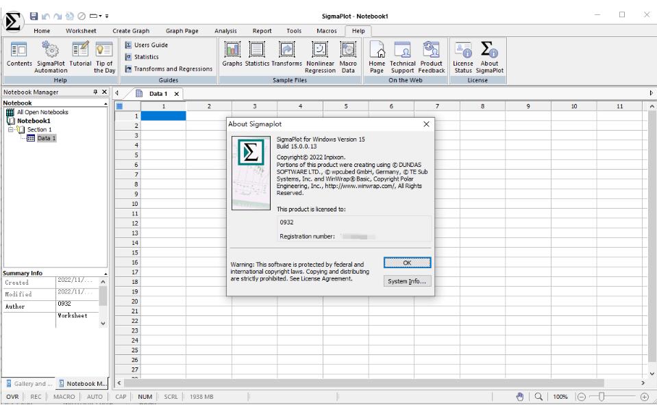 Systat Software SigmaPlot v15.0.0.13 完美授权激活版(附安装教程)