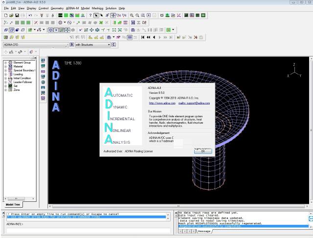 Adina System v9.7.2 Win64位 多语免费版(附补丁文件+安装教程)