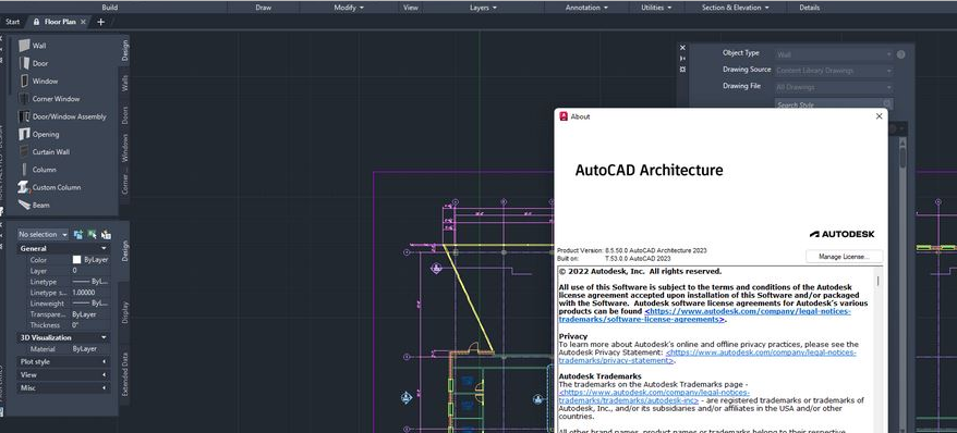 Autodesk AutoCAD Architecture 2023.0.1 授权特别版(附补丁+教程)