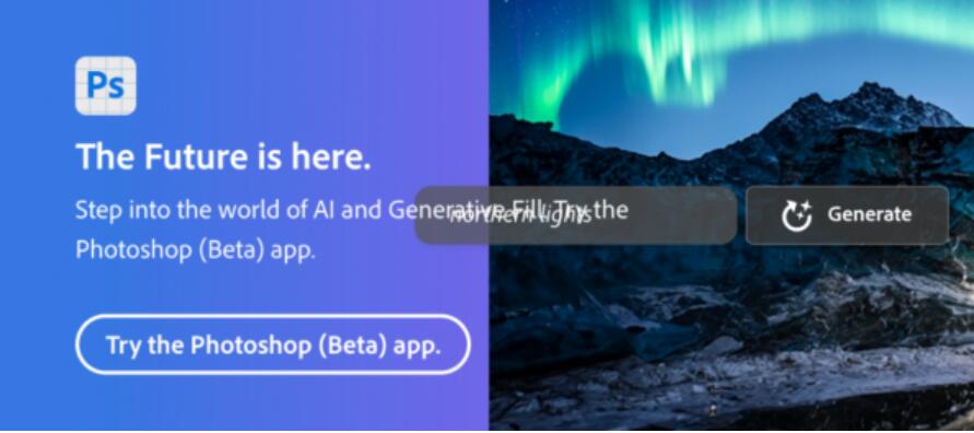 Adobe Photoshop Beta v24.6.0.2181 最新免费版(创意填充Generative Fill功能)