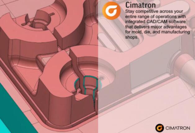 CAD/CAM软件Cimatron 2024 64位 中文正式激活版(附授权文件+安装教程)