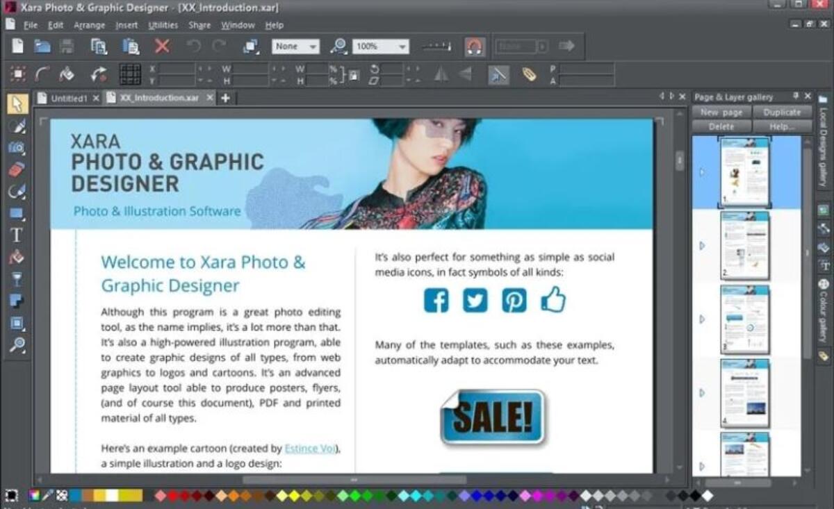 照片和图形设计师 Xara Photo & Graphic Designer+ v23.4.0.67620 特别安装版 附补丁教程