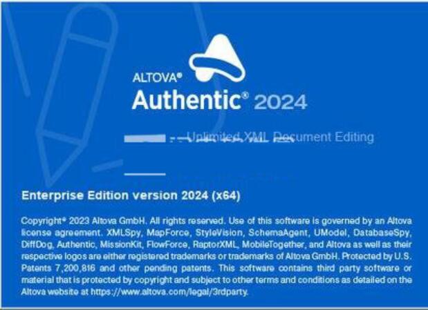 Altova Authentic Enterprise XML工具和文档编辑器 2024 (x64) 安装免费版