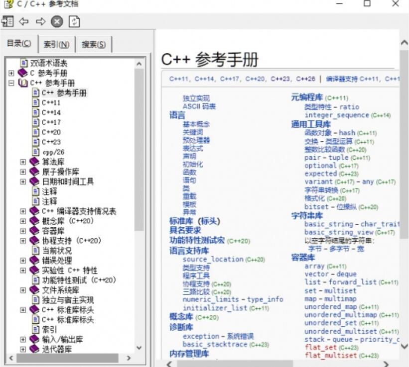  C++23标准(c++标准手册) 202310 官方最新版PDF+CHM