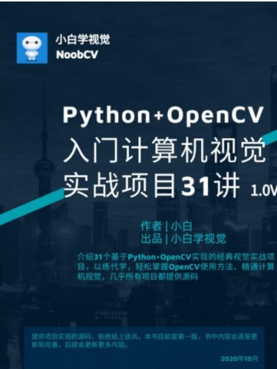  Python视觉实战项目31讲 中文PDF完整版