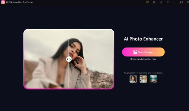 神奇强大AI照片增强器 FliFlik KlearMax for Photo v1.2.0.0 多语便携版