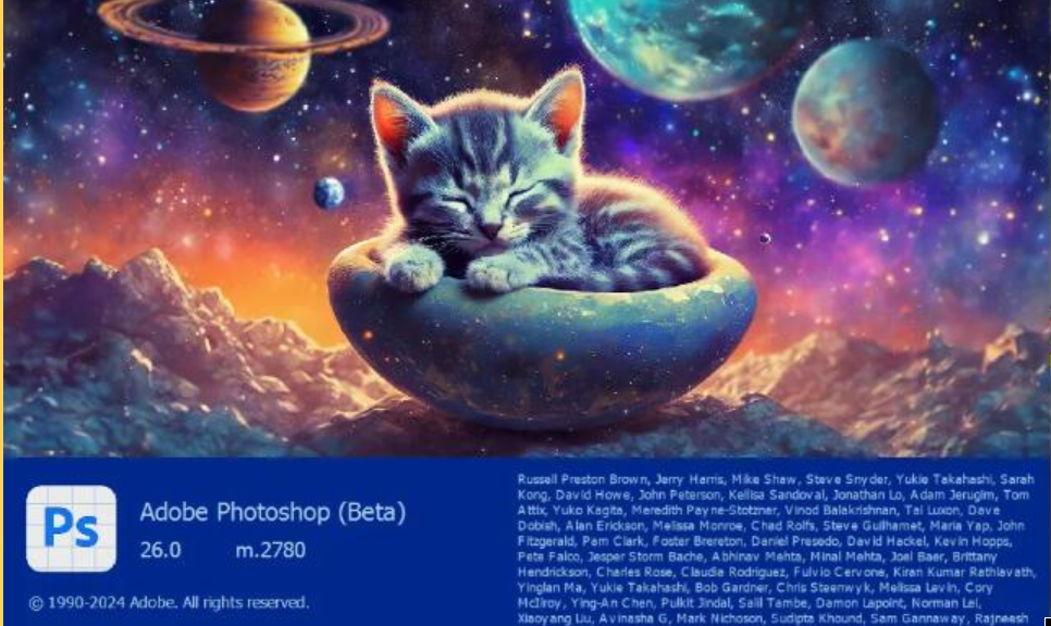 Adobe Photoshop 2025 Beta(PS2025) v26.0.m2780 AI 中文绿色免安装版