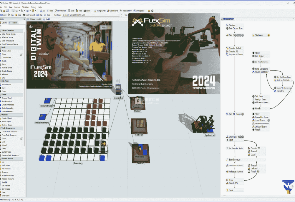 FlexSim Enterprise 3D仿真建模 2024.2.2 (x64) 多语授权安装版