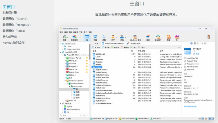 数据库管理Navicat Premium v17.1.3 绿色中文单文件免费版